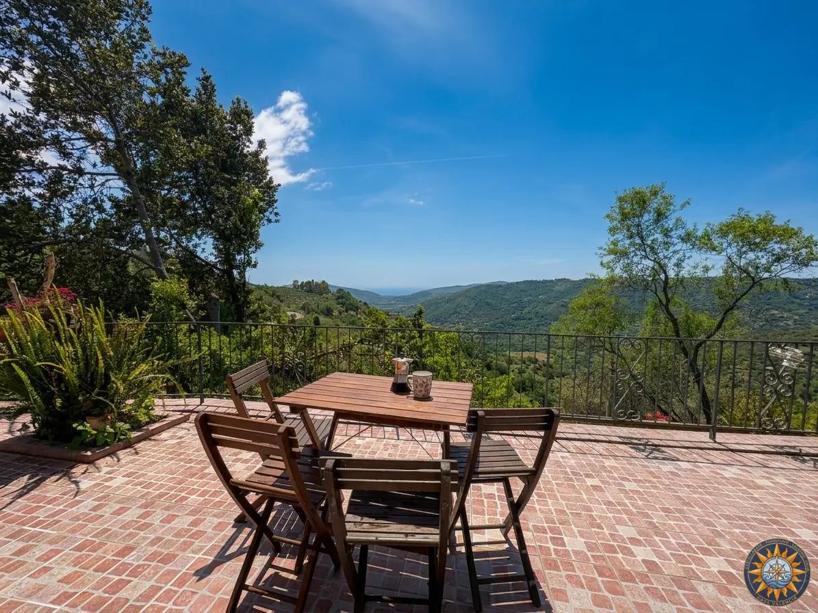 Terrasse mit Meerblick